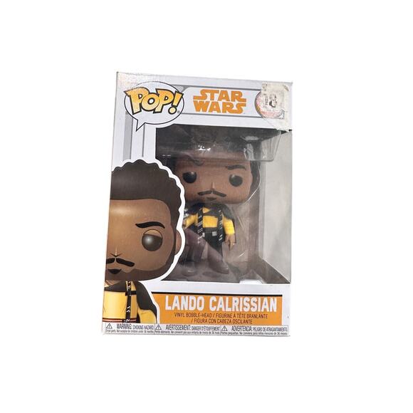 Funko Pop! Star Wars #240 Lando Calrissian Vinyl Figure - Pre-Owned - Solo Movie - Picture 1 of 5